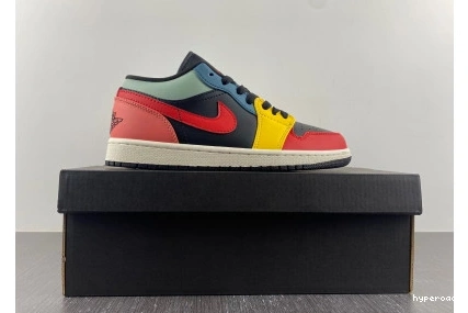 Hyperoad SE Retro 1 Jordan Multi-Color Low Black 0306